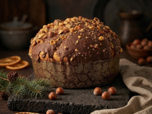 Panettone alla Nocciola – Irresistibile Panettone Artigianale per le Feste