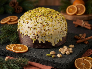 Panettone al Pistacchio – Irresistibile Panettone Artigianale di Sicilia per le Feste PRE-ORDER SPEDIZIONI DAL 01/11/26